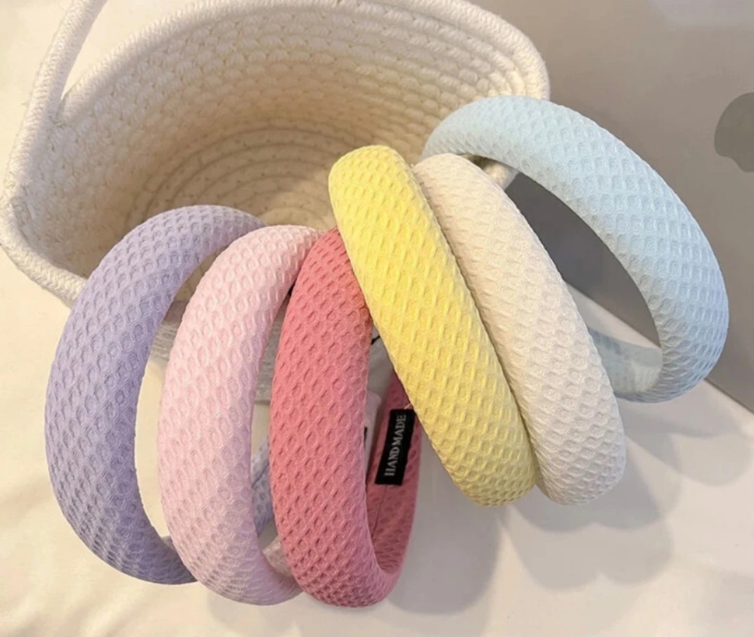 【宠粉福利】少女发箍纯色简约百搭时尚夏季糖果色气质甜美彩色