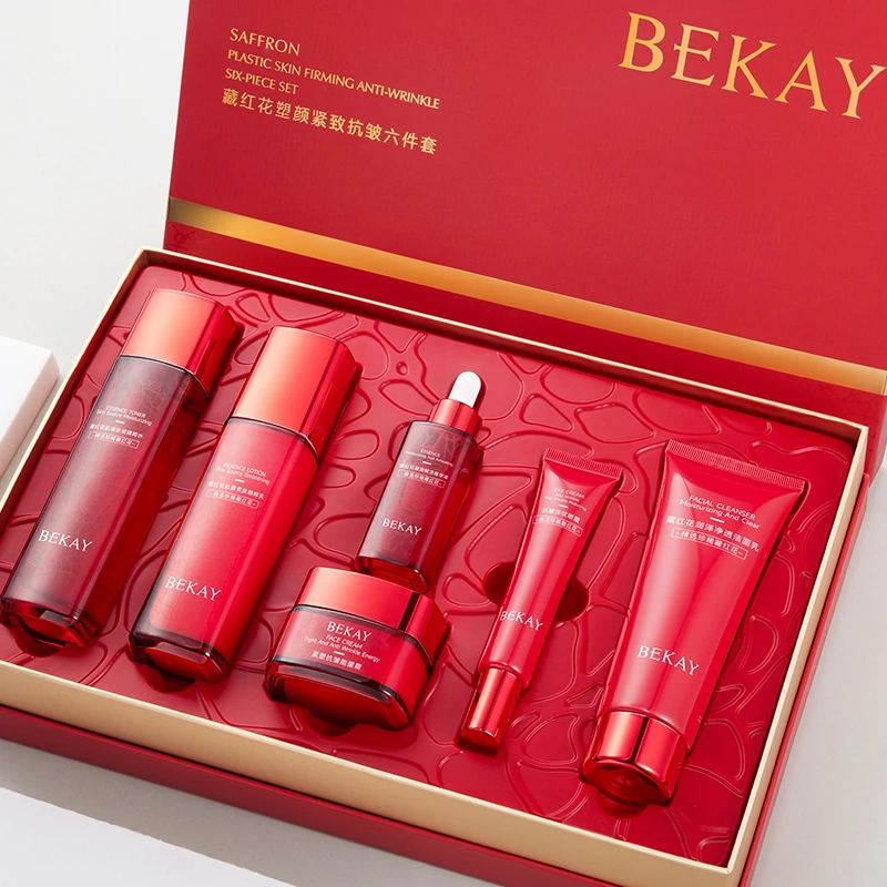【抗衰老抗皱】BEKAY藏红花塑颜紧致抗皱六件套