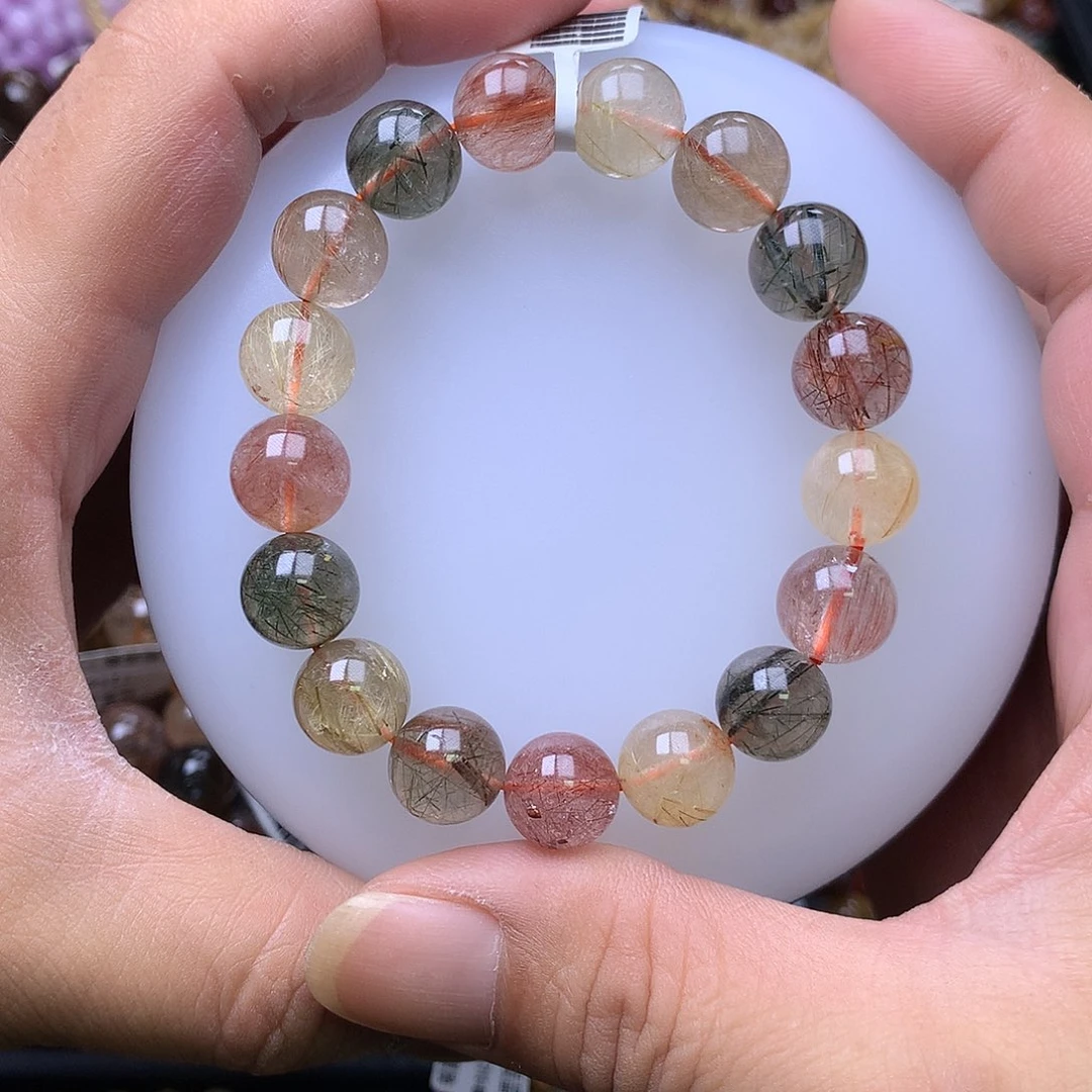 未镶嵌手链水晶，，