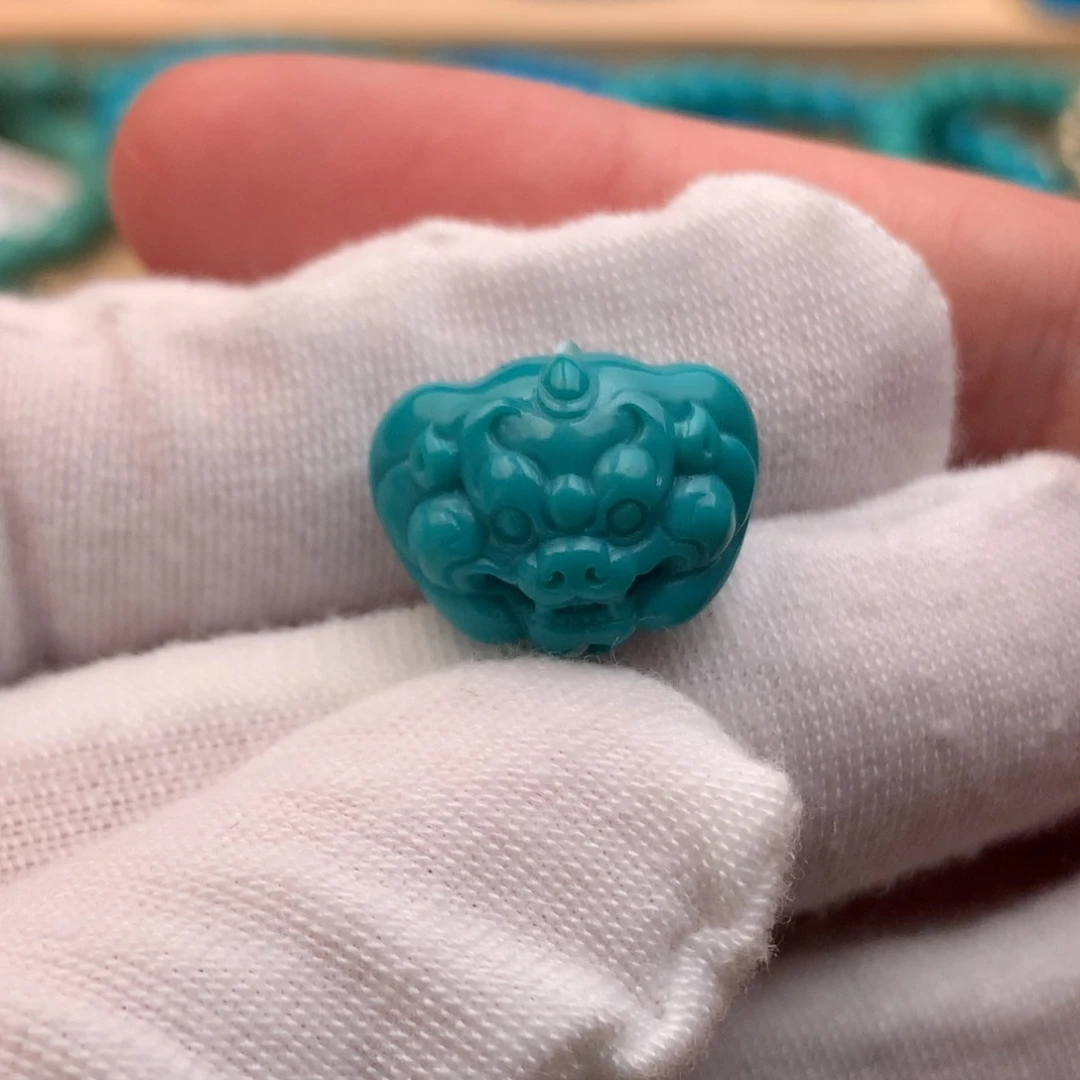 未镶嵌绿松石珠宝半成品