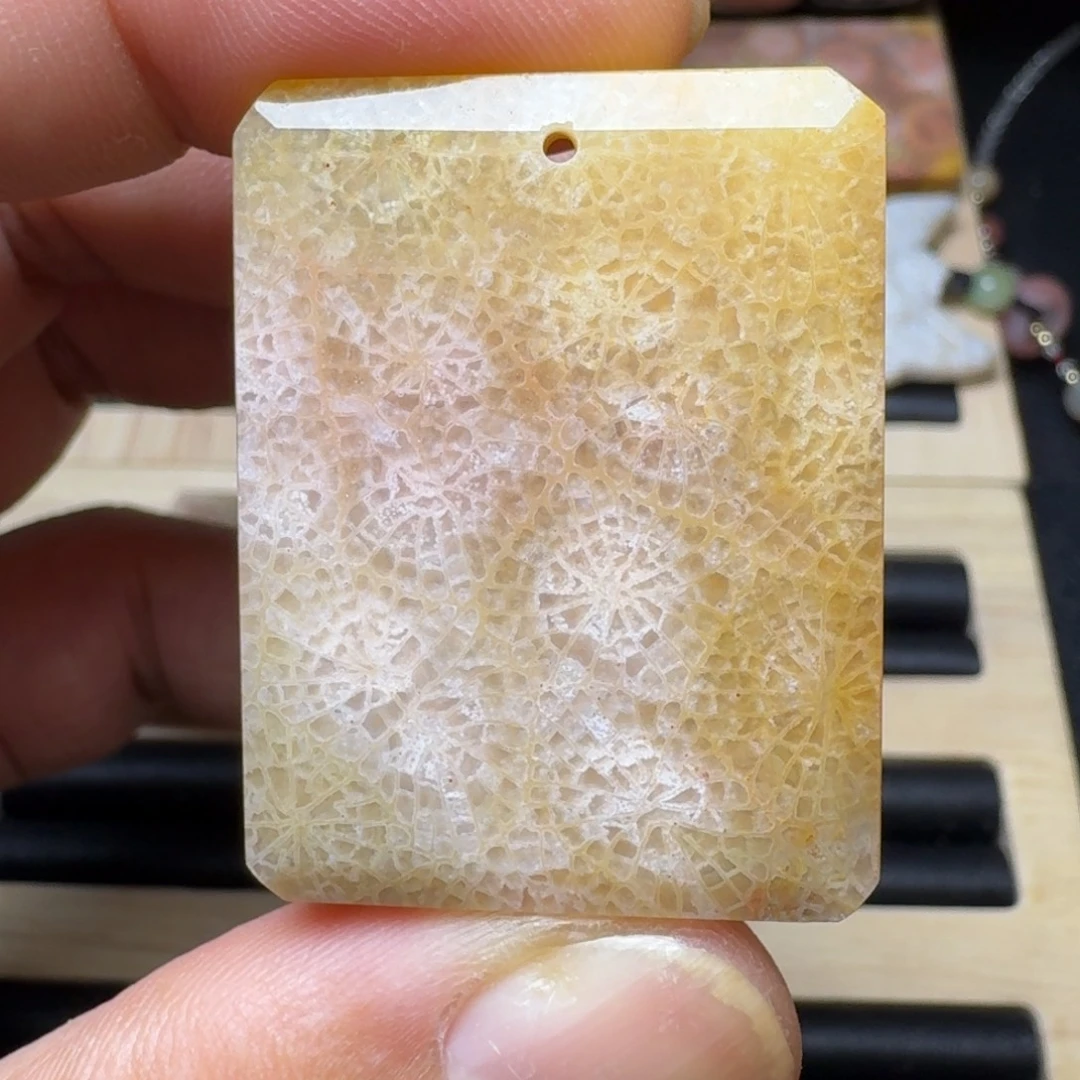 未镶嵌纯天然色有机玉石保真色硅化玉