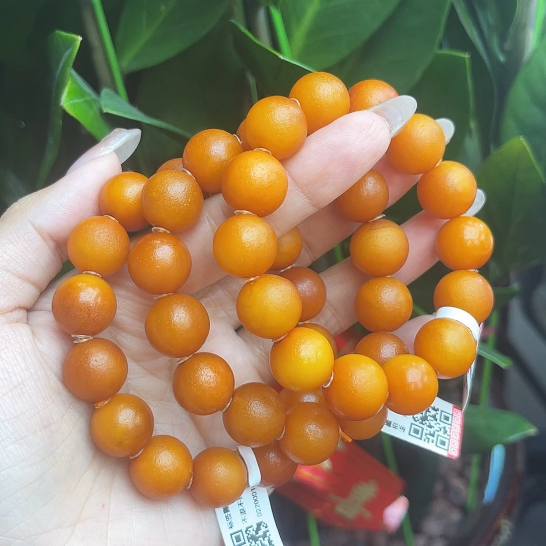 未镶嵌琥珀手链14 m多样性发其一