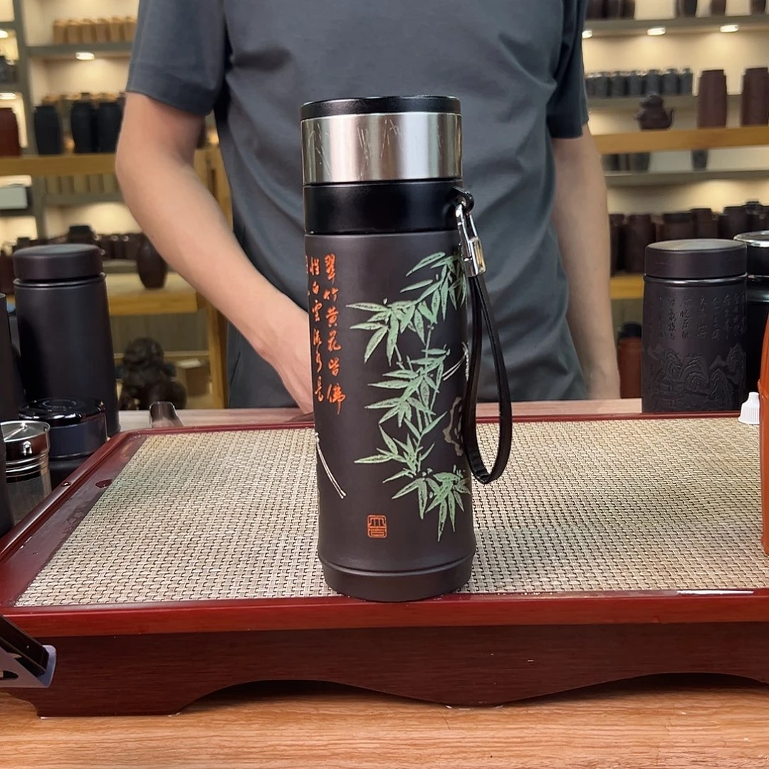 紫砂茶杯精品紫砂