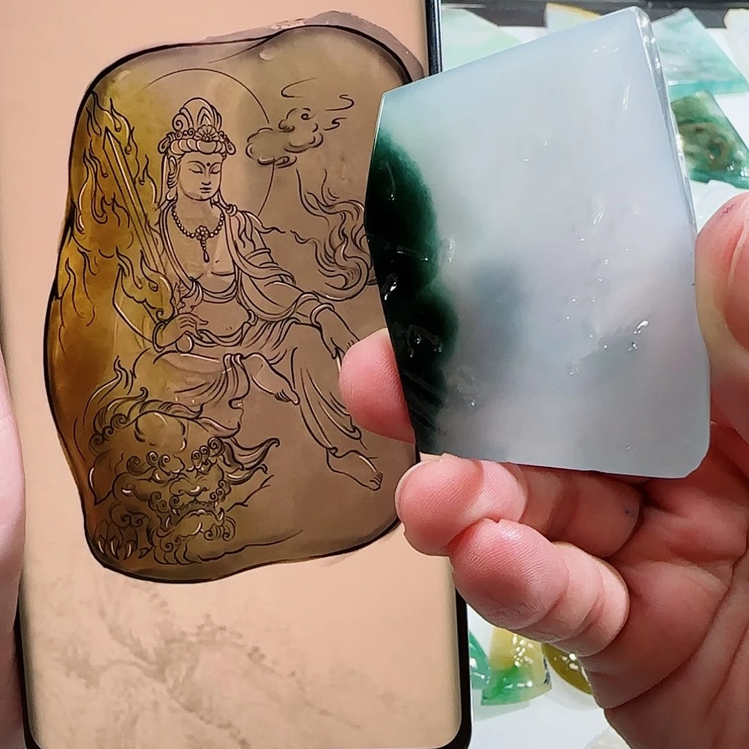 定制翡翠未镶嵌翡翠定制