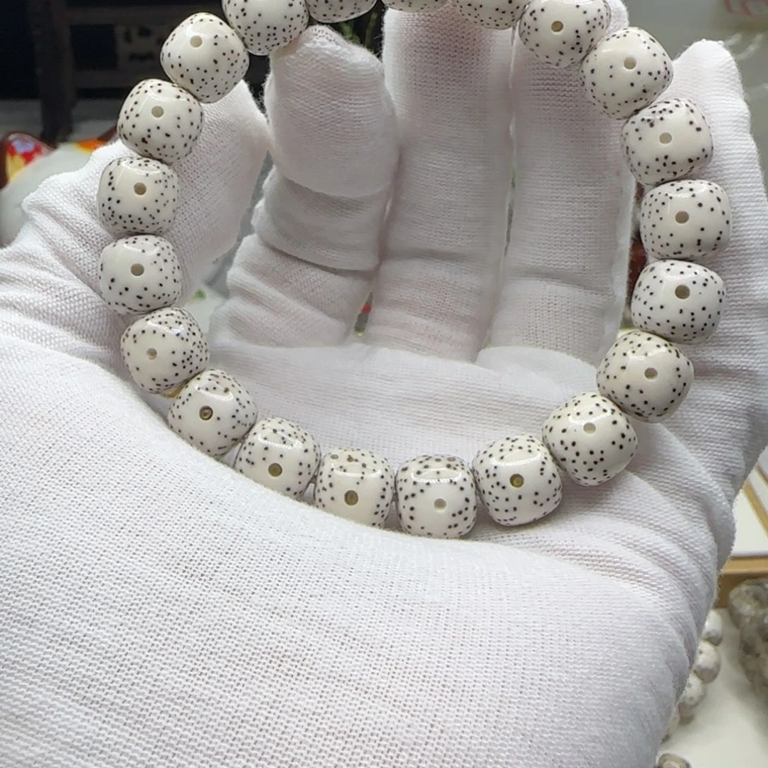 星月菩提手串原脂原生态月朗星稀11×10同枝果a5