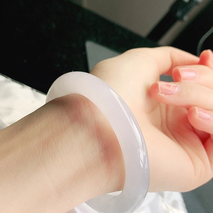 翡翠未镶嵌手镯缅甸天然a货翡翠手镯