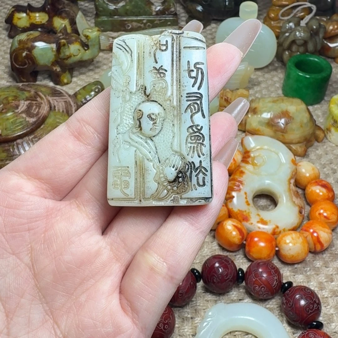 吊坠白玉菩提挂件