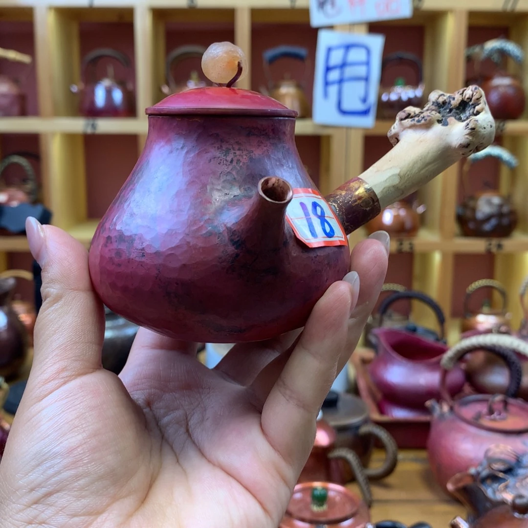 心***灵火上红侧把木榴闷泡壶