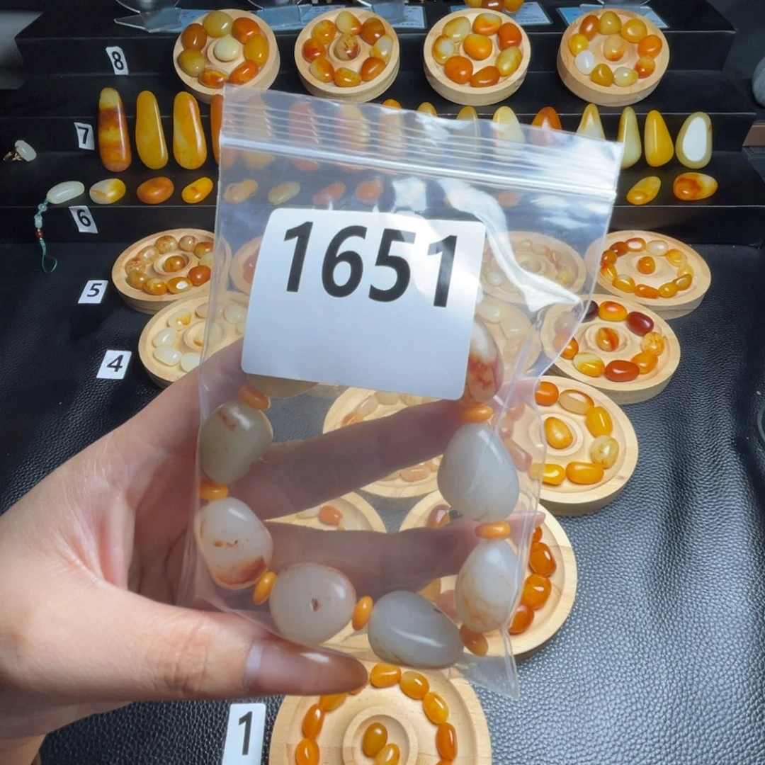 万***物手串未镶嵌和田玉