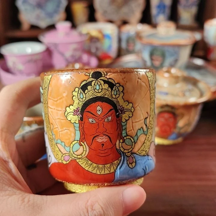 红财神主人杯唐卡景德镇