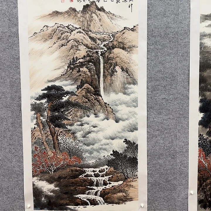 国画花鸟的翅膀和翅膀