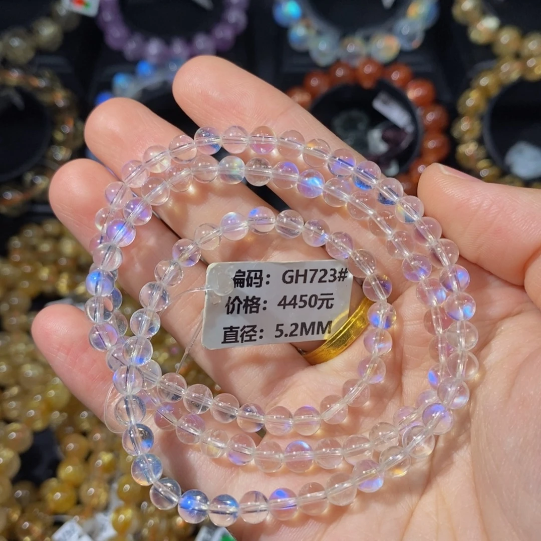 手链月光石未镶嵌GH723#5.2mm