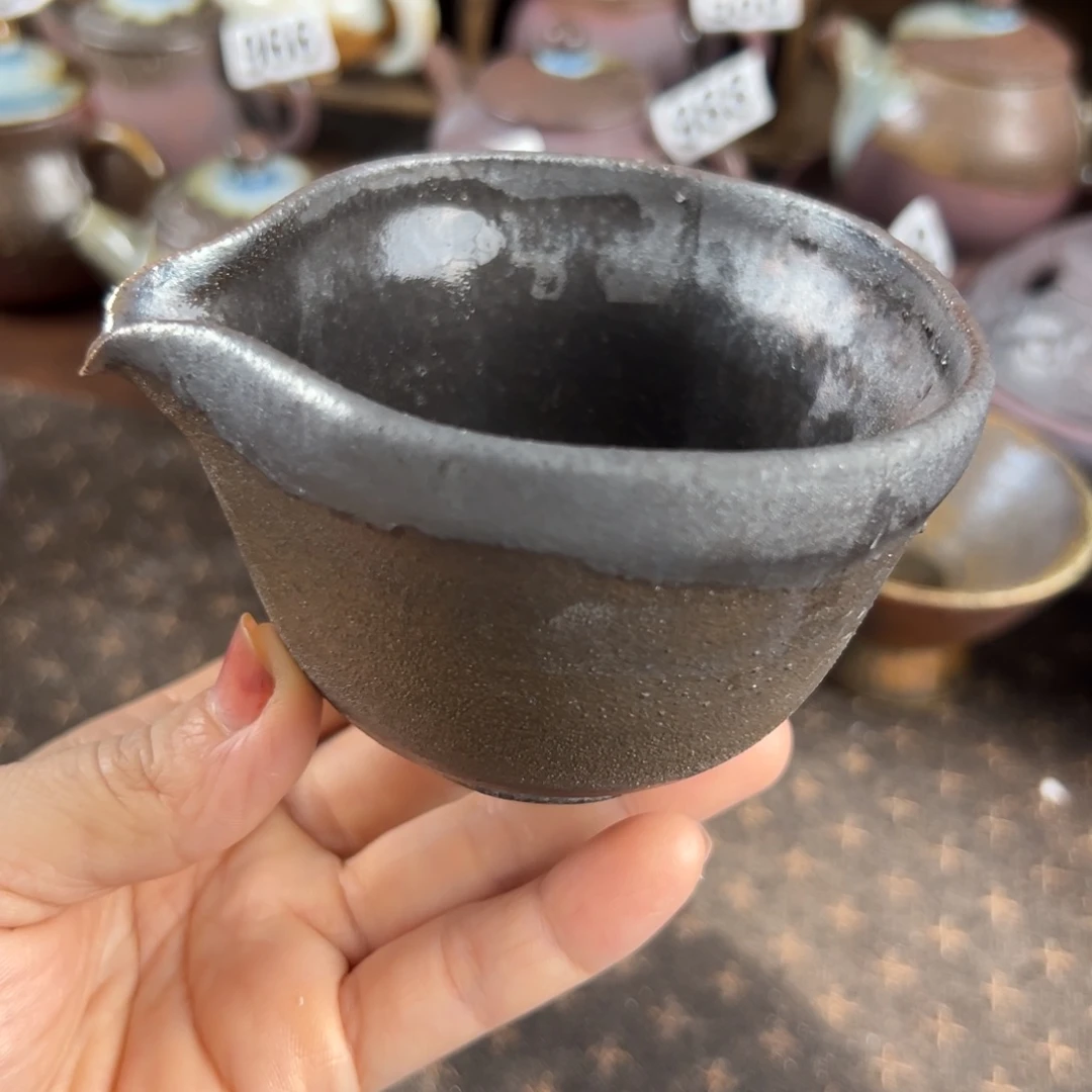 杯柴烧茶器公道杯