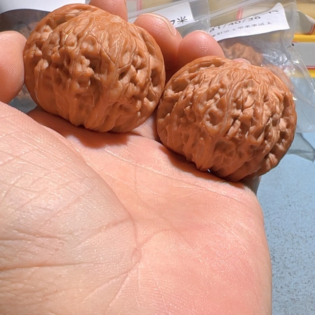 吊坠文玩核桃正磨43