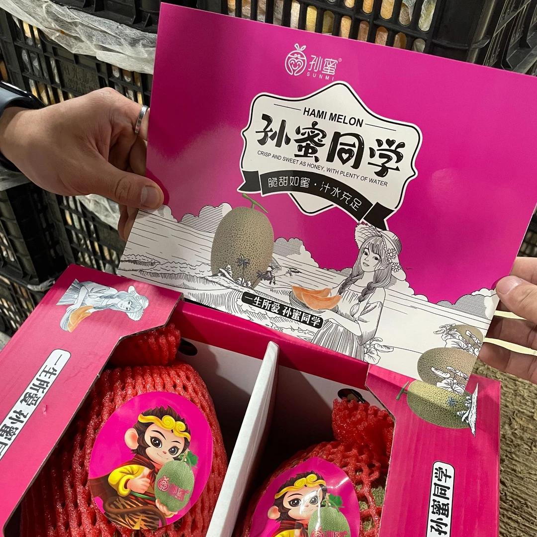 孙蜜同学哈密瓜礼盒装