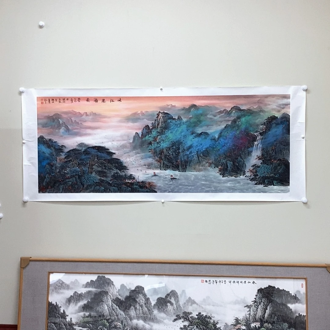 用***6国画张绪洪小六尺精品佳作