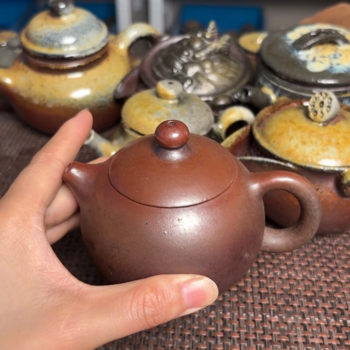 茶杯紫砂小西施壶
