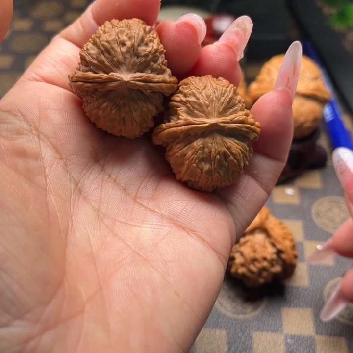 核桃32白狮子文玩