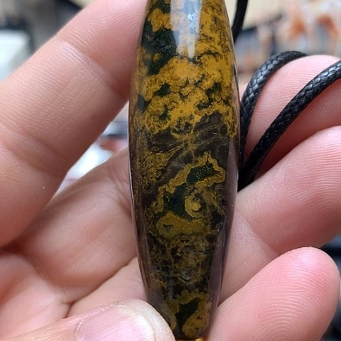 玛瑙/玉髓颈饰合金