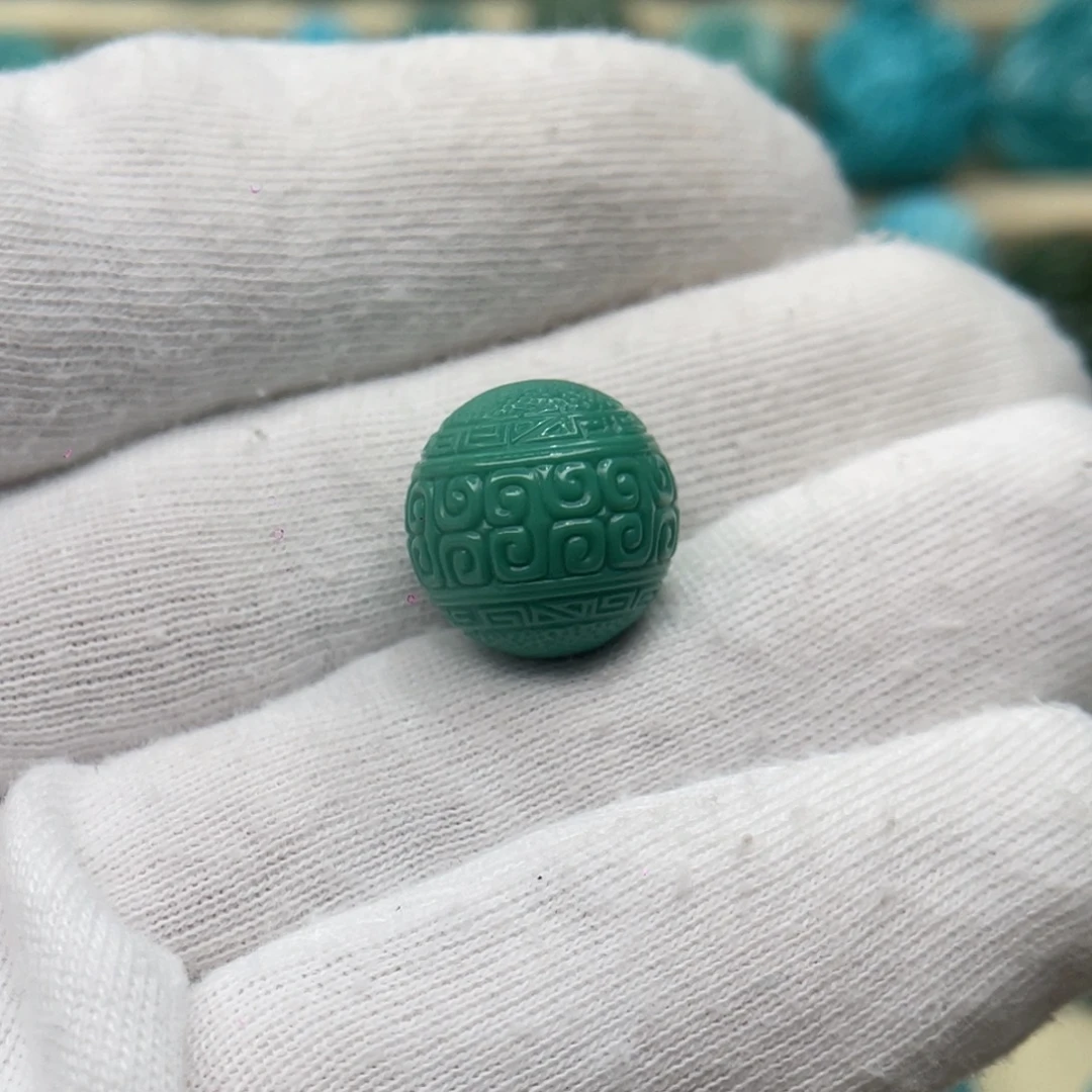 绿松石未镶嵌颈饰卡15