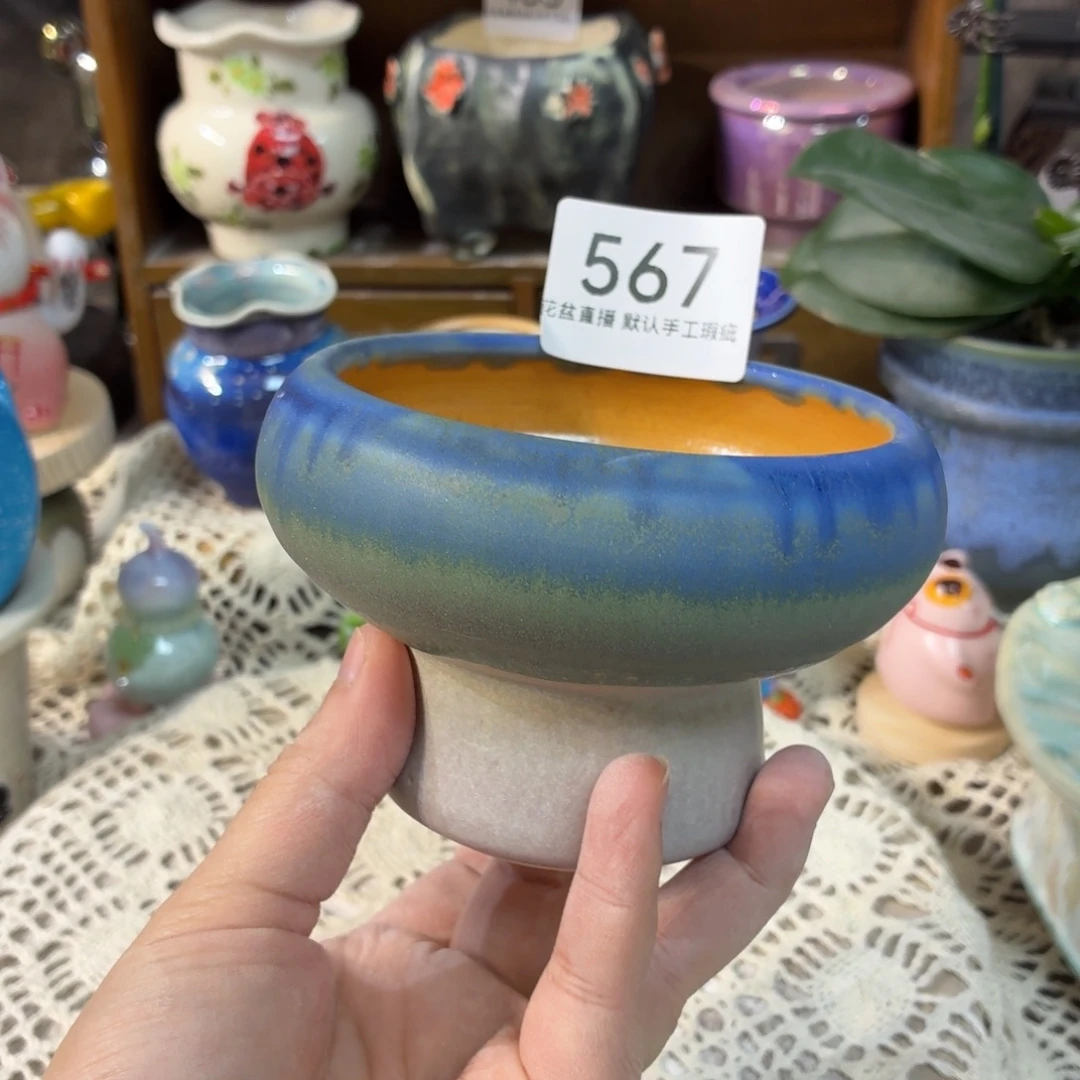 景德镇陶瓷花盆艺术