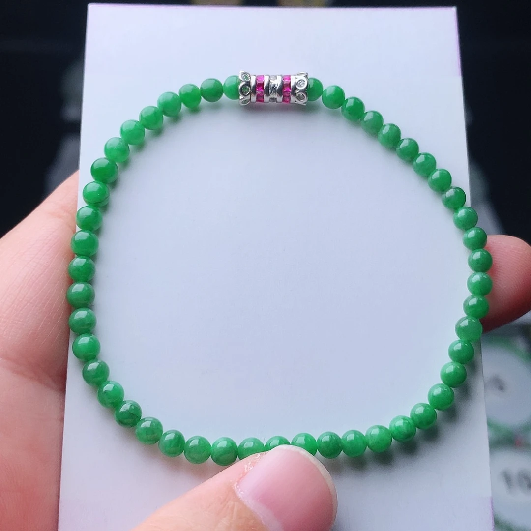 翡翠未镶嵌手链翡翠