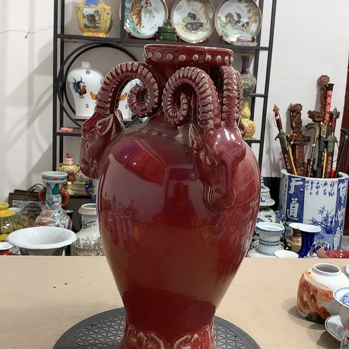 摆件陶博古架陶瓷摆件