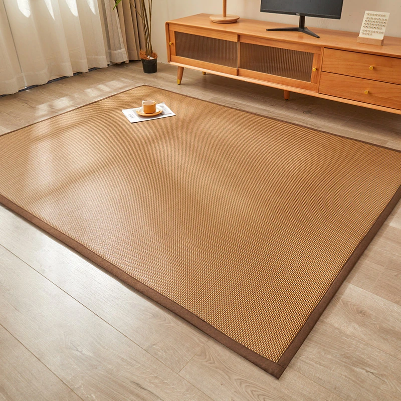 可折叠凉席客厅藤席地垫夏天床垫地上打地铺睡垫榻榻米垫席子垫子