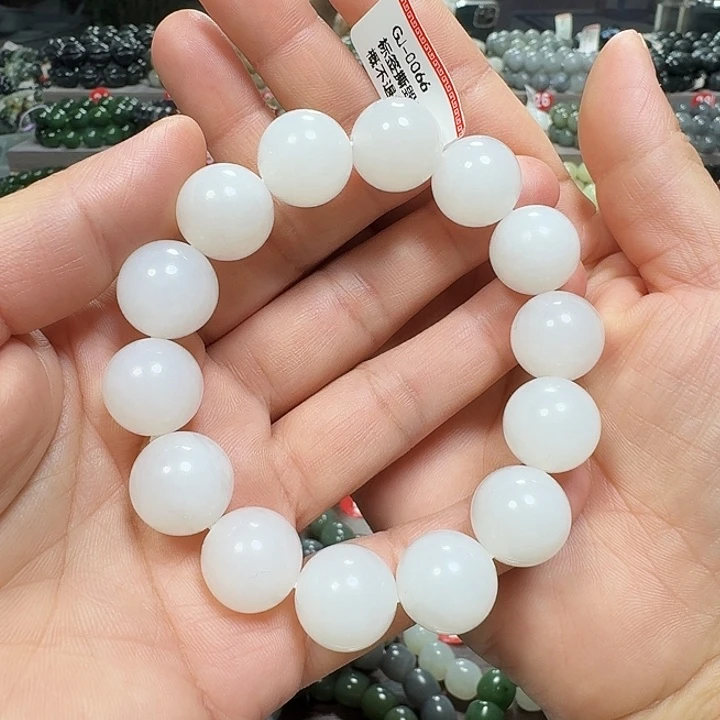 未镶嵌手链和田玉野牛沟青海卡16