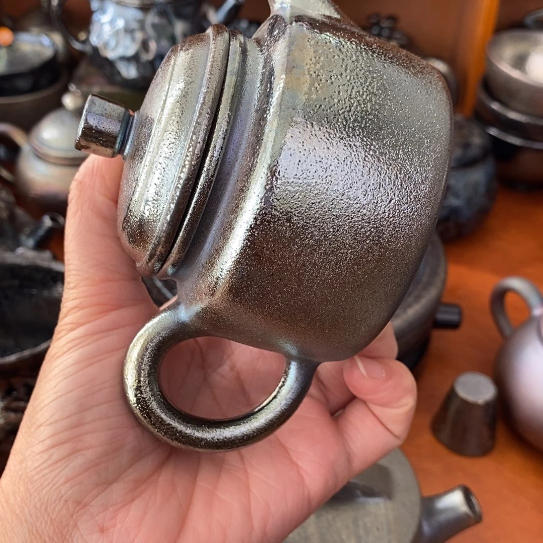 p***g建水紫陶柴烧茶器