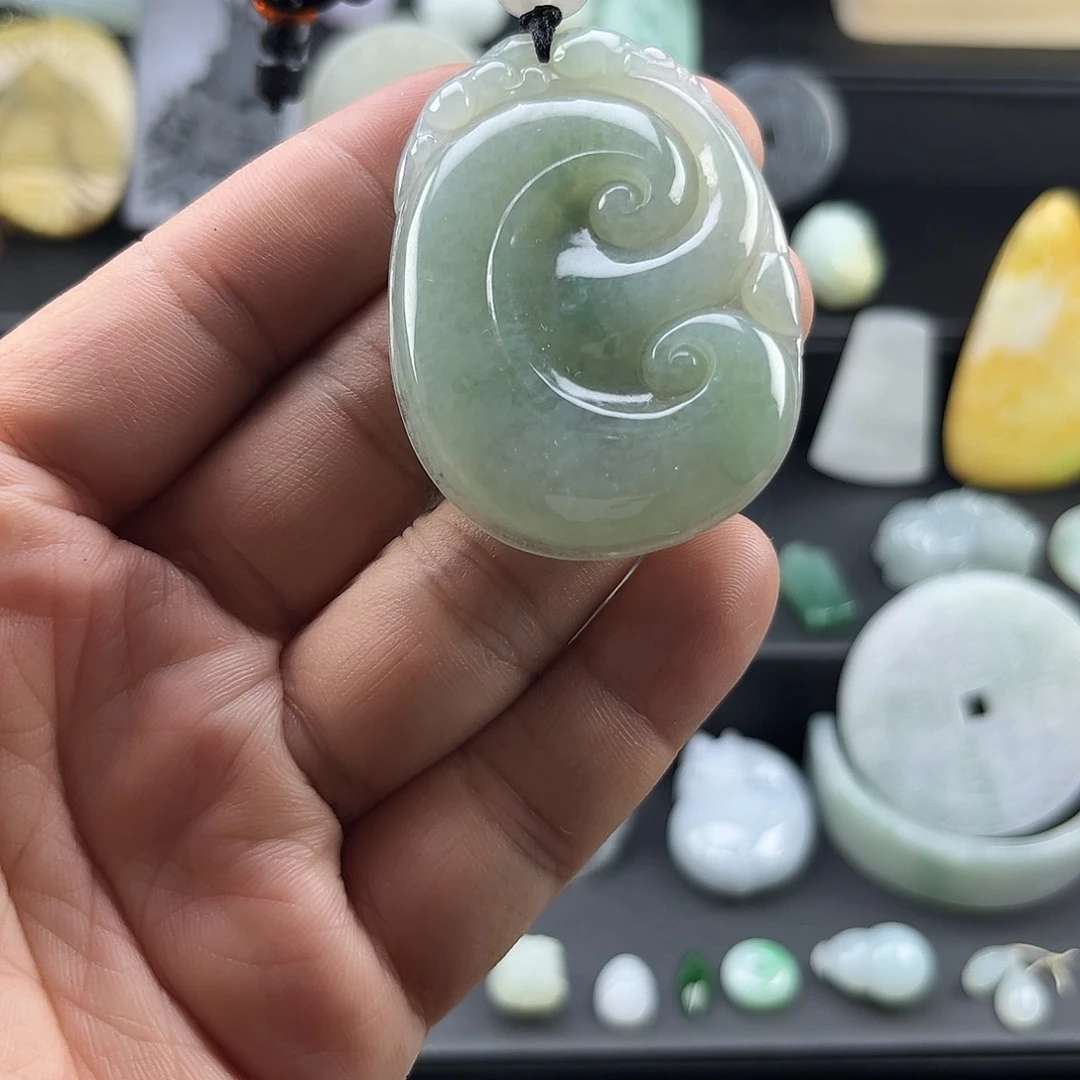 未镶嵌挂件翡翠翡翠