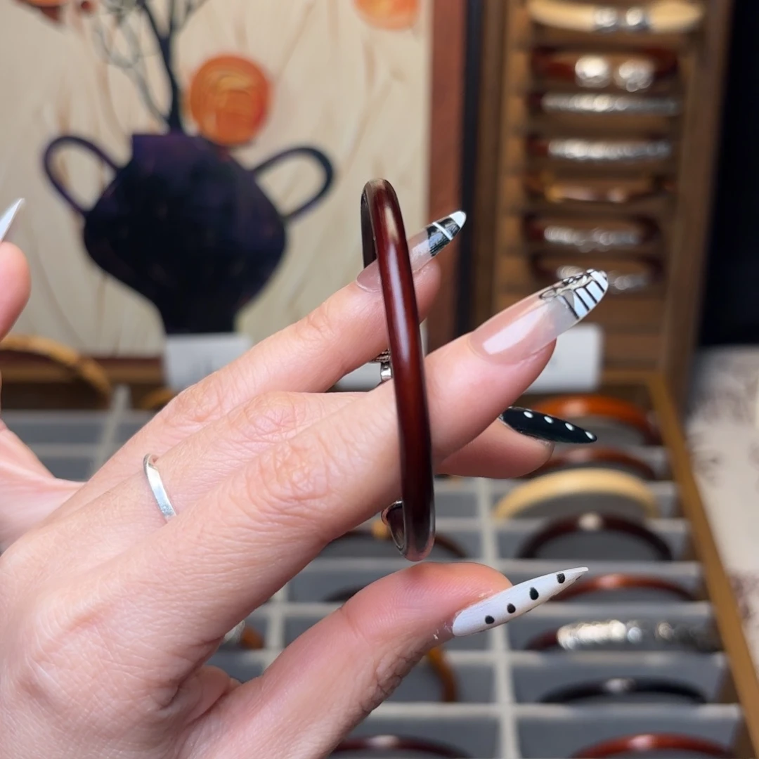 木质非金属鸡血藤手镯