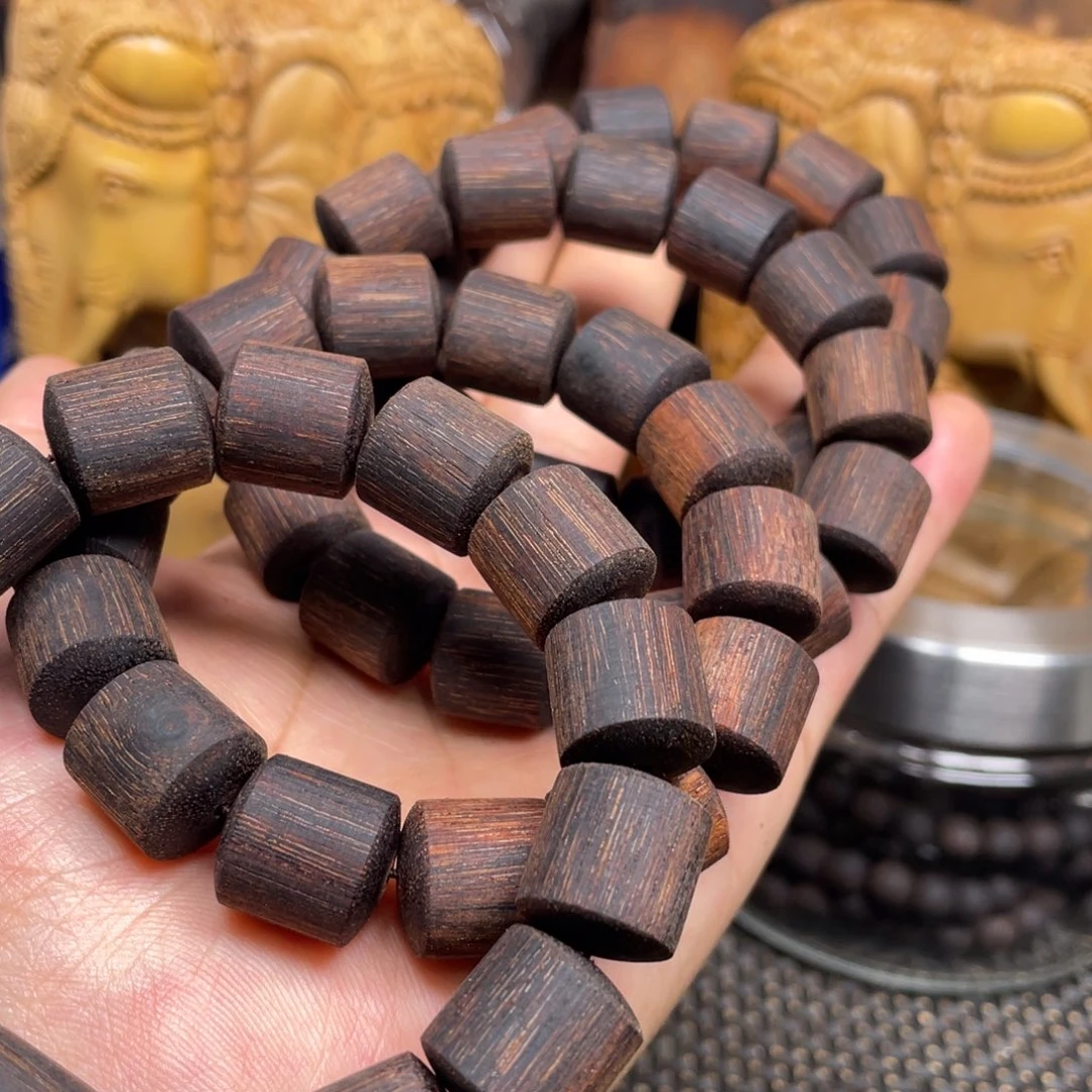 降真香降真香绿油金丝14✖️15 桶珠，任选一条