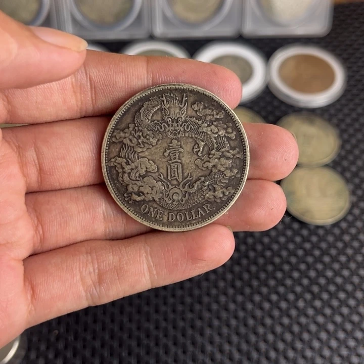 金属大头龙洋船洋工艺品