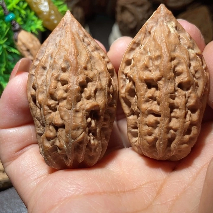 把件文玩核桃东北楸子小雪7