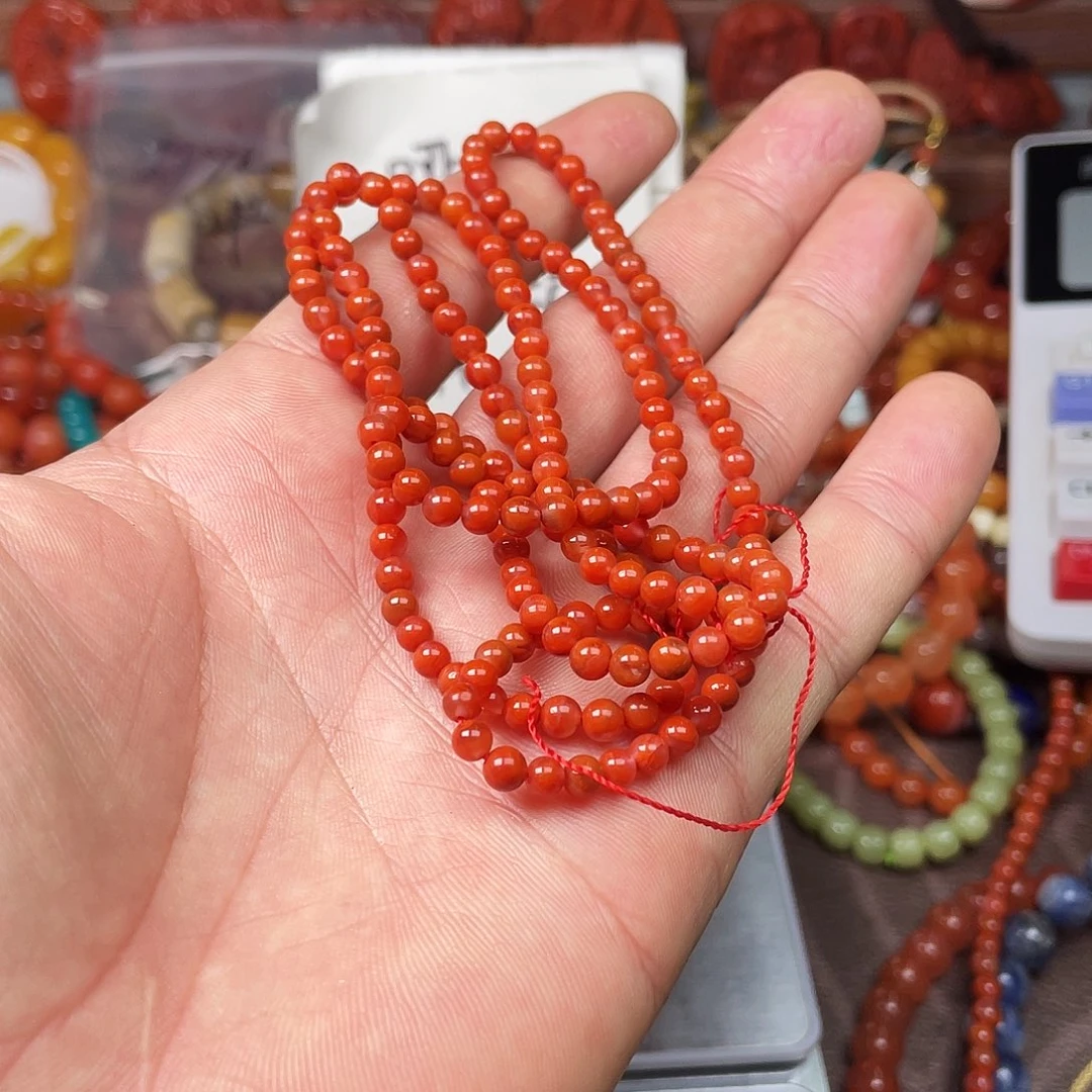 时***店玛瑙/玉髓未镶嵌手链55053