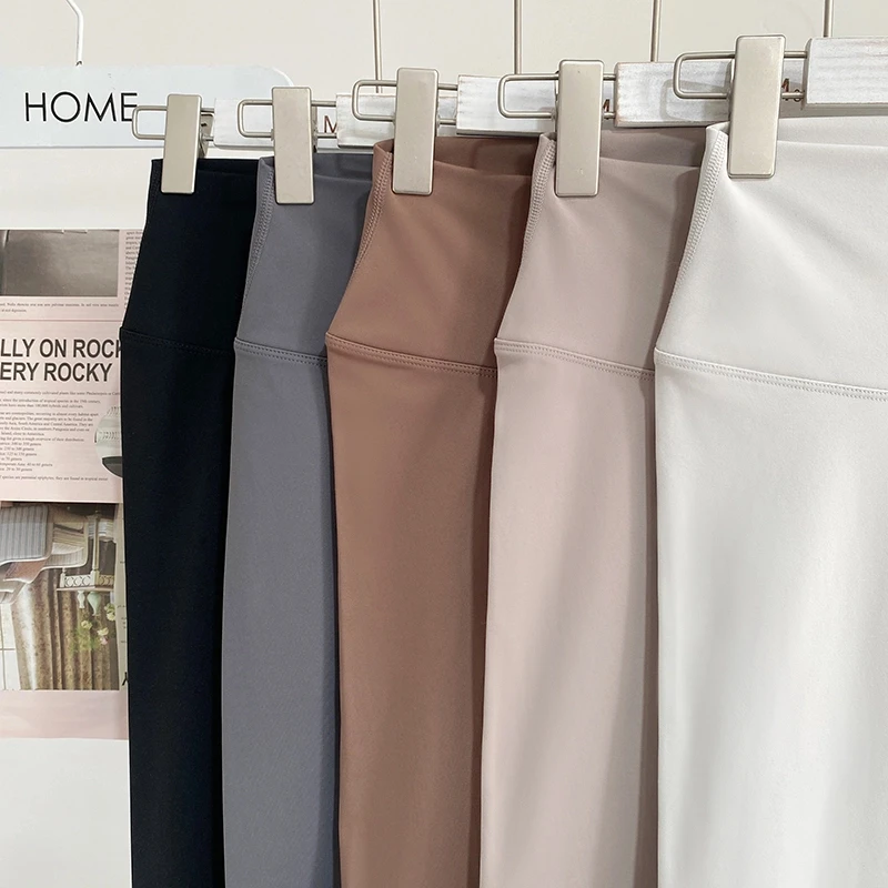 M80101秋冬舒适抓绒一体瑜伽裤