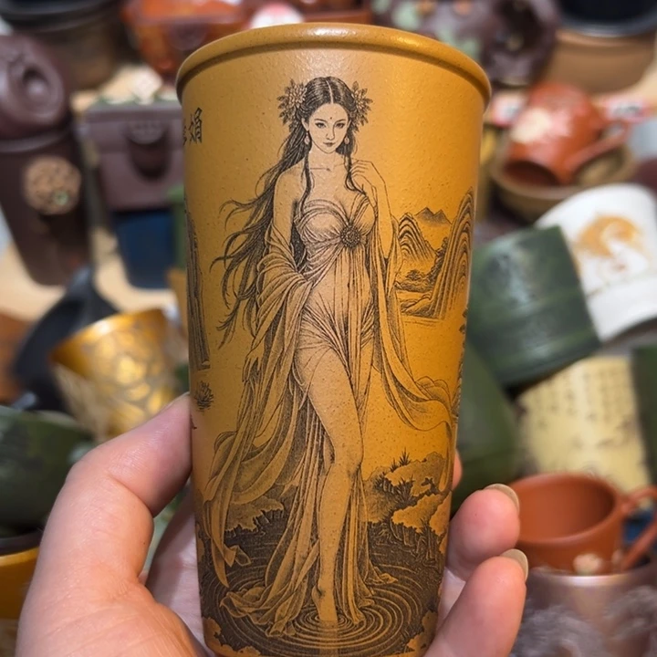 茶杯紫砂宜兴紫砂主人杯