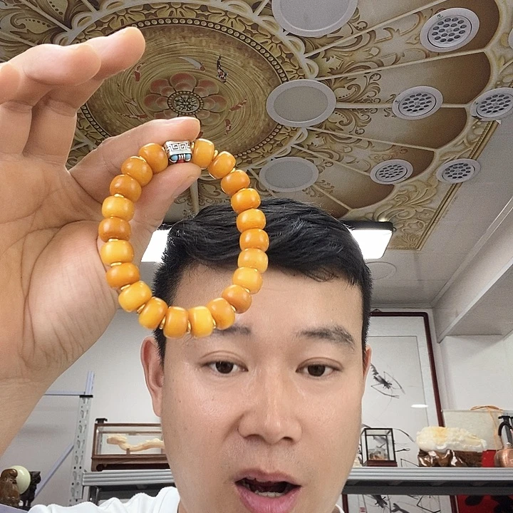 木质非金属12珠子4594