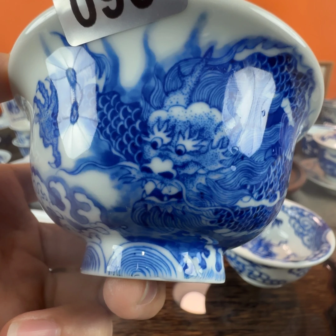 瓷片景德镇手绘青花茶器090