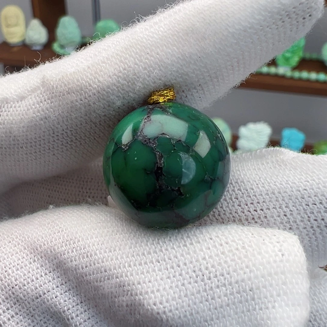 绿松石未镶嵌绿松石主播璐璐