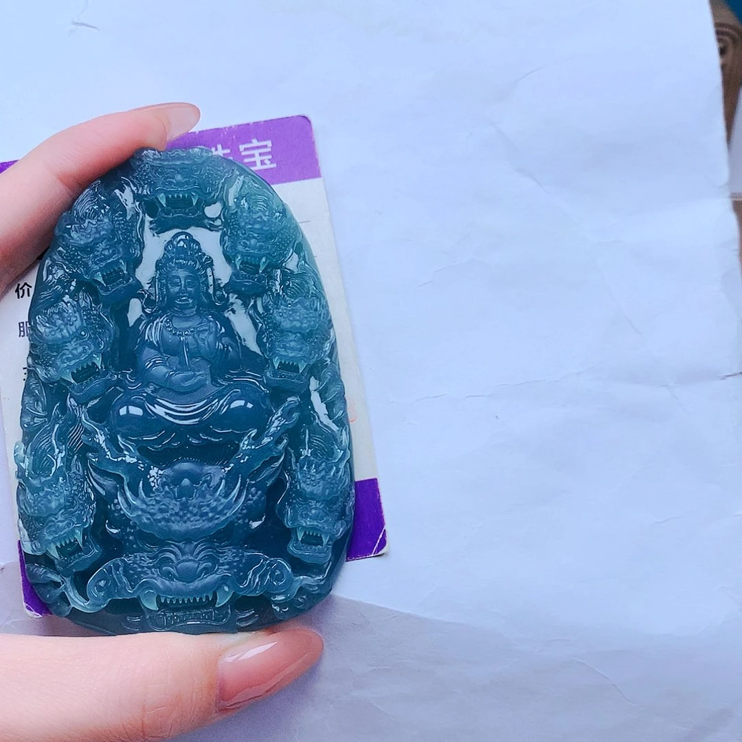 翡翠未镶嵌颈饰用****4