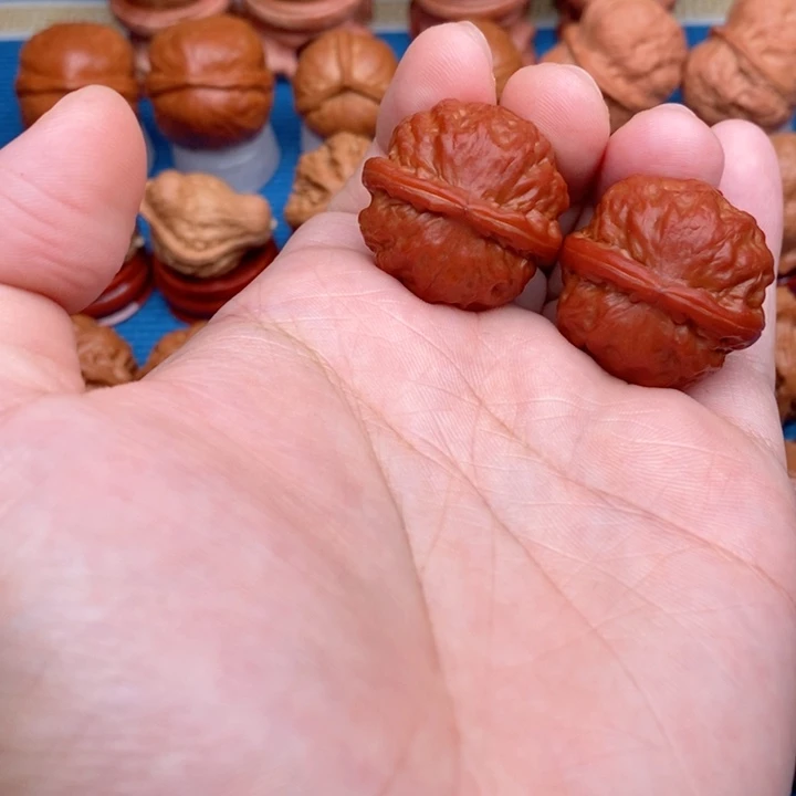把件文玩核桃玉石方尊