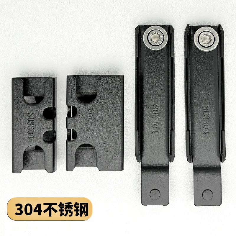 断桥铝门窗不锈钢锁点窗户锁扣卡扣平开窗系统窗锁扣门窗五金配件