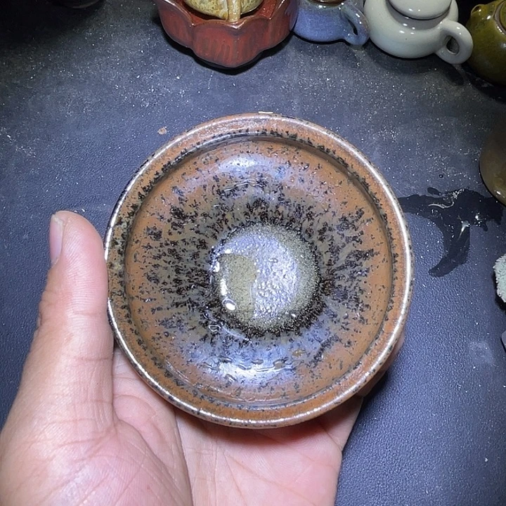 向***走茶盏原矿原釉建盏
