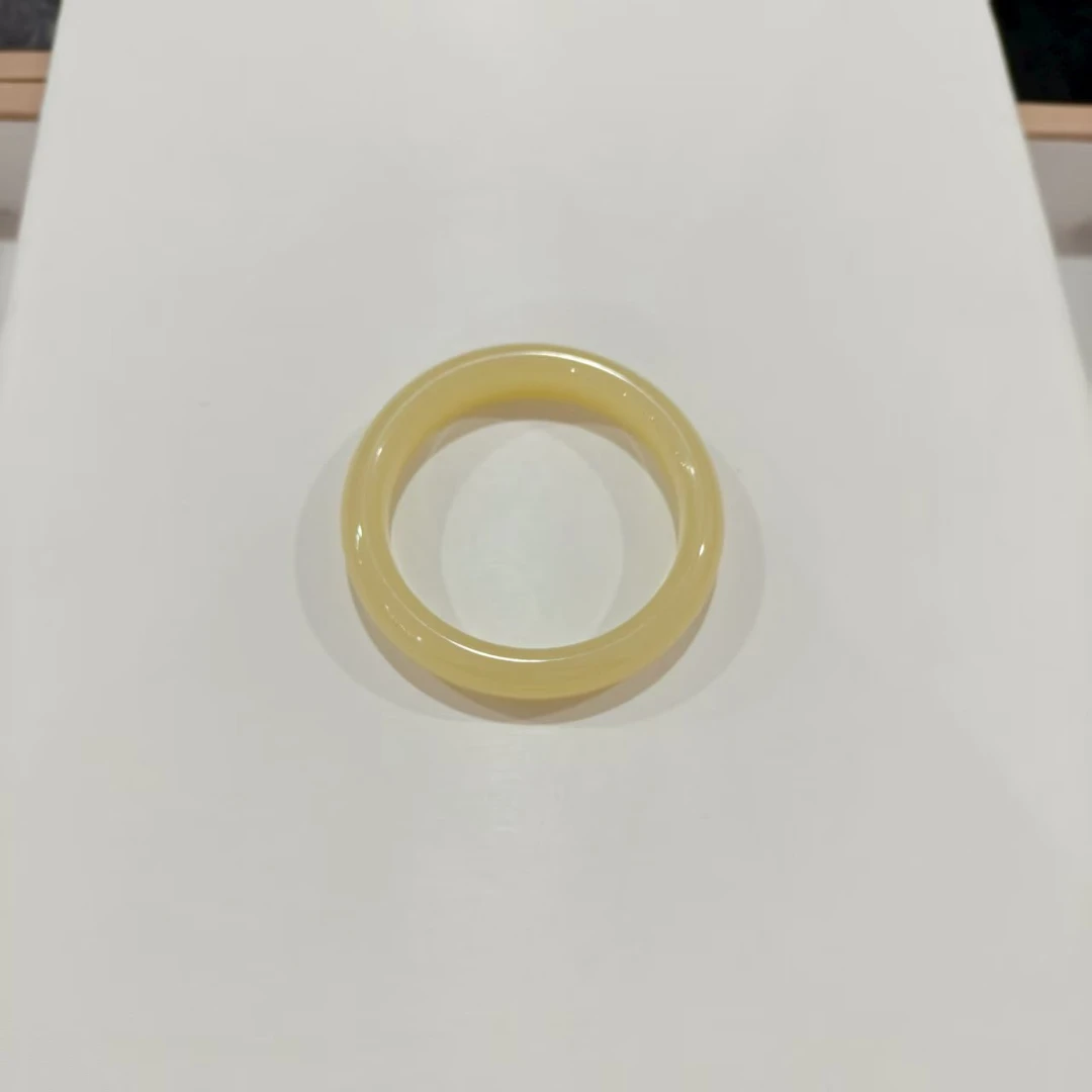 新疆山料冰黄口色正圈时尚优雅 SZ 0408