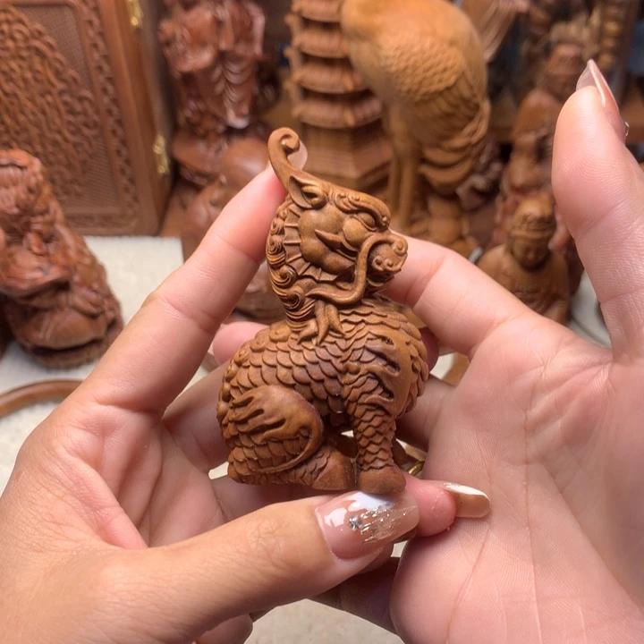 檀香木其他老山檀香手把件