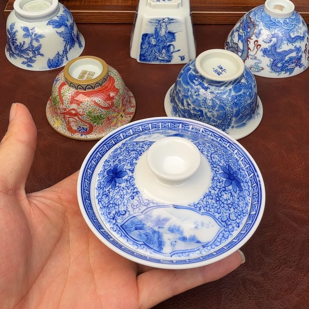 当代景德镇全手工全手绘陶瓷