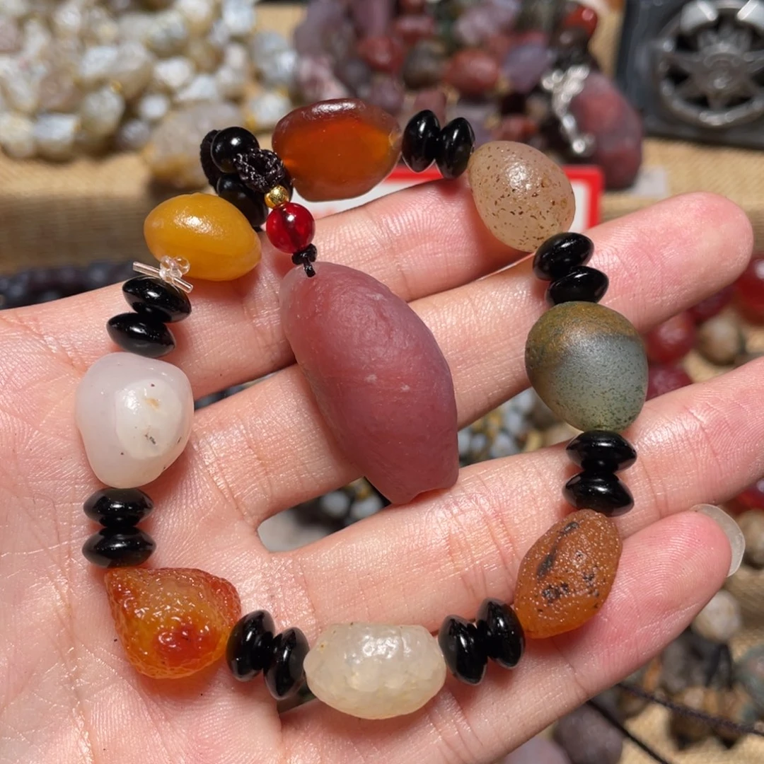 玛瑙/玉髓手链未镶嵌