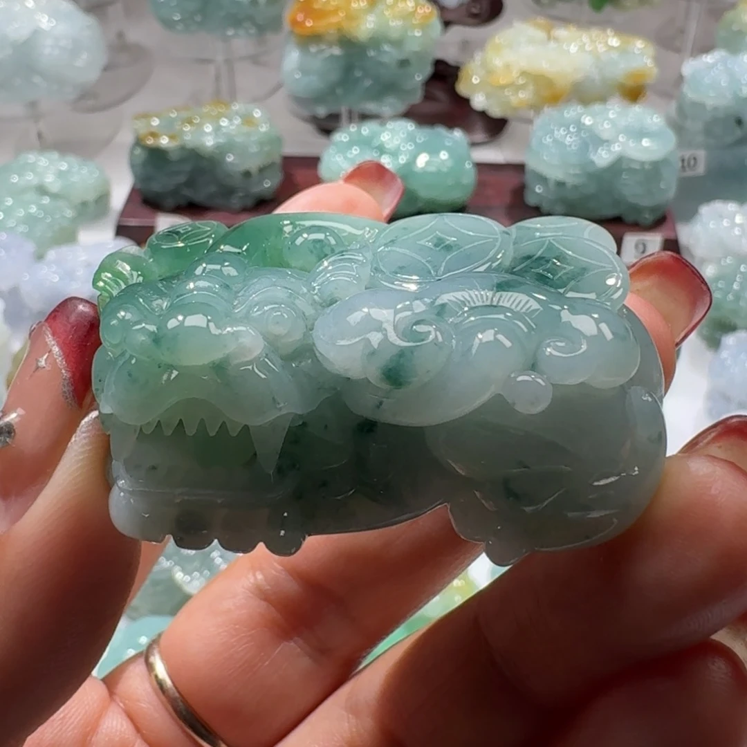 定制翡翠未镶嵌@**缘貔貅